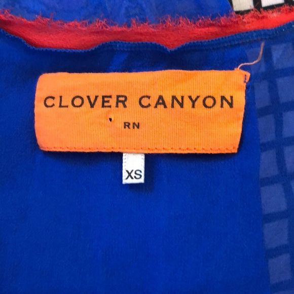 Clover Canyon Silk Sheer Tank Top Size XS - Picture 6 of 8